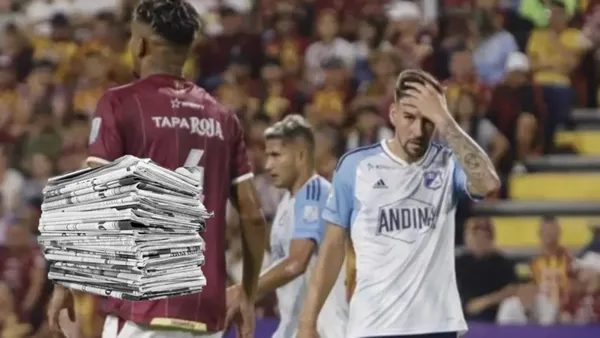 Lo que dijo la prensa en Colombia porque Tolima tiene de hijo a Millonarios FC