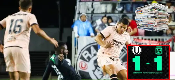 Lo que dijo la prensa en Perú al ver que Universitario frenó Nacional de Bodmer