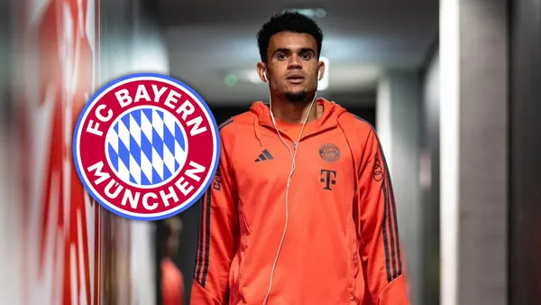 Lo que dijo Luis Díaz sobre esta figura del Bayern Múnich Foto: Luis Díaz y Escudoteca