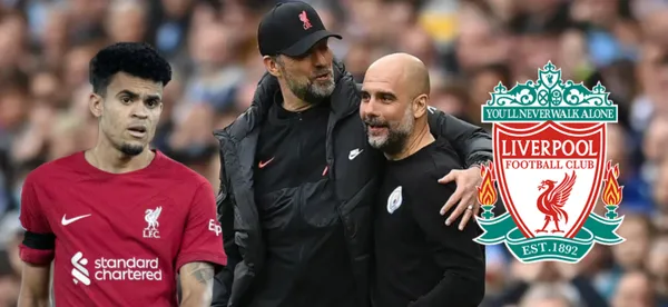 Lo que dijo Pep Guardiola al ver que Jürgen Klopp dejará Liverpool de Luis Díaz