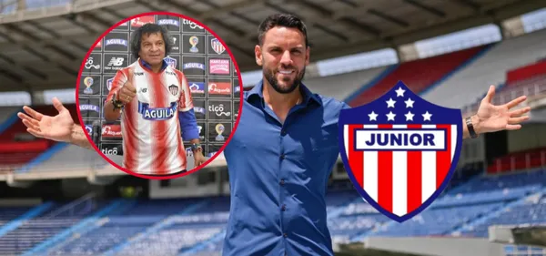 Lo que dijo Viera de Gamero en Junior (Foto tomada de Futbolete, El Heraldo y Junior redes)