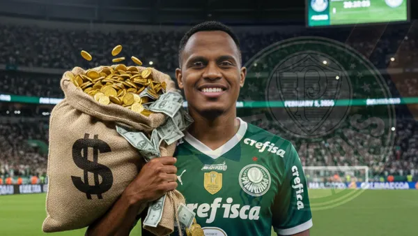 Lo que ganará Arias en Palmeiras es una barbaridad