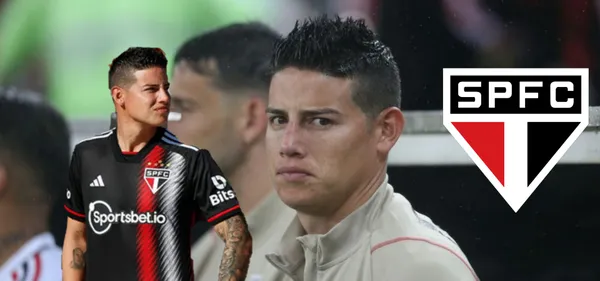 Lo que hace James en Brasil porque su nuevo DT lo tiene borrado en el Sao Paulo