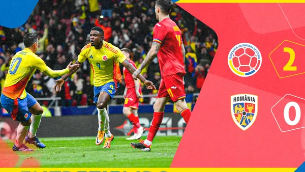 Lo que hizo Jhon Córdoba tras marcar golazo en la Selección Colombia vs Rumanía