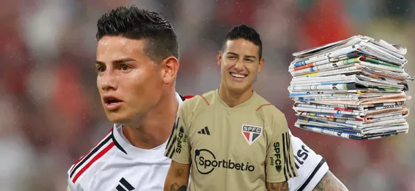 Lo que reveló la prensa brasileña sobre James Rodríguez en el nuevo Sao Paulo