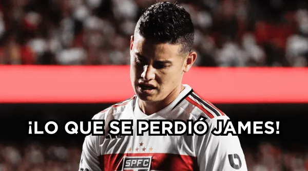 Lo que se perdió James por ir a jugar en Sao Paulo de Brasil.