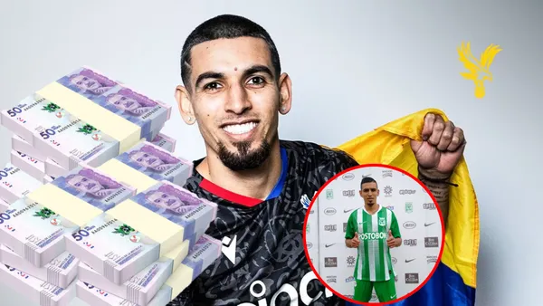 Lo que vale ahora Daniel Muñoz en el Crystal Palace donde es figura (Foto tomada de redes Crystal Palace y Goal)