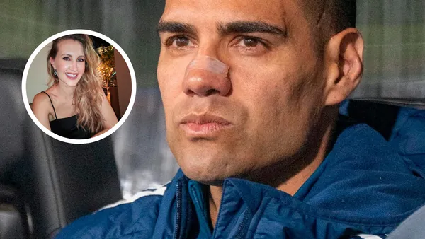 Lorelei Tarón se adelanta a lo que puede ser el futuro de Falcao Foto: Falcao