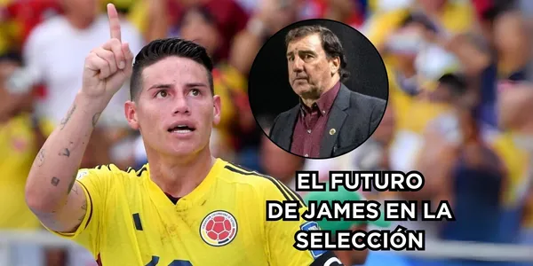 Lorenzo habló de James. Foto tomada del portal Gol Caracol.