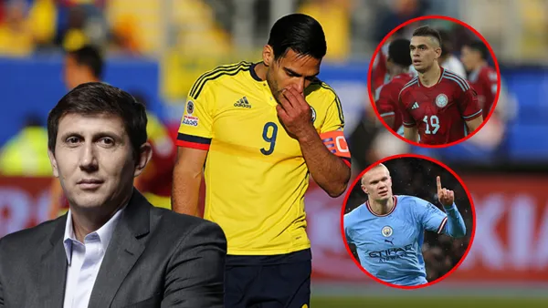 Lorenzo vería a Santos Borré como Haaland, lo que dijo Varsky de Radamel Falcao