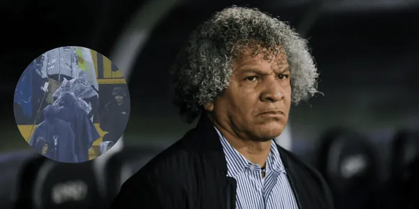 Los aficionados de Millonarios no aguantaron la vergüenza de la goleada en el clásico e hicieron esto antes de finalizar el encuentro.