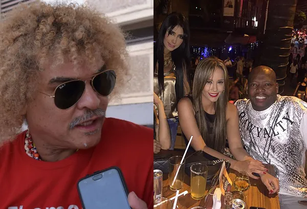 Los colombianos Faustino Asprilla y Carlos Valderrama son grandes amigos, pero sus agendas son separadas en ciertos puntos.