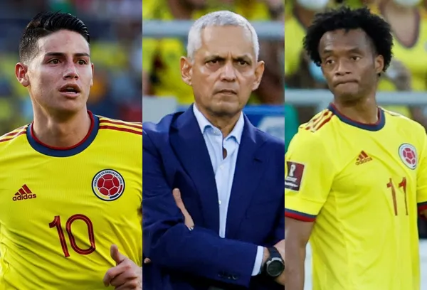 Los colombianos James Rodríguez y Juan Guillermo Cuadrado no bajan la guardia y pese a las diferencias con Rueda desean mejorar la situación.