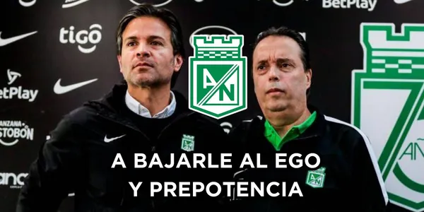 Los directivos de Atlético Nacional deben cambiar de actitud para que el Verde vuelva al lugar que se merece.