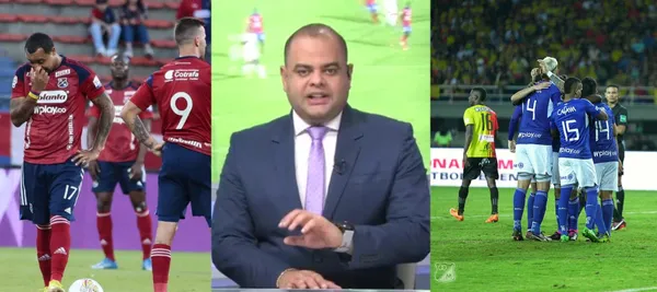 Los dos clubes recibieron un duro comentario desde Win Sports por lo que vienen haciendo en Liberadores