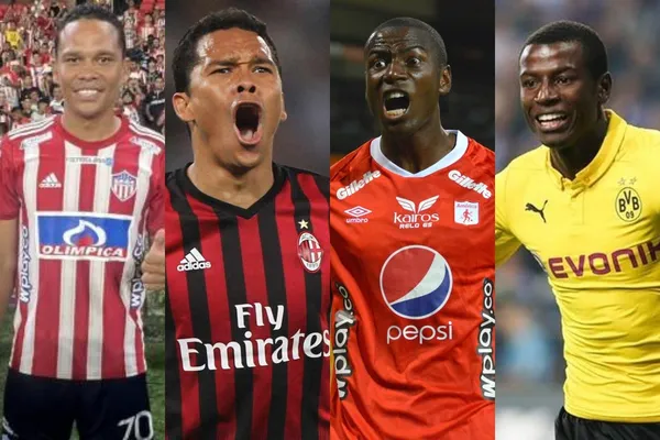 Los dos colombianos tuvieron un importante paso por Europa donde movieron varios millones por sus transferencias