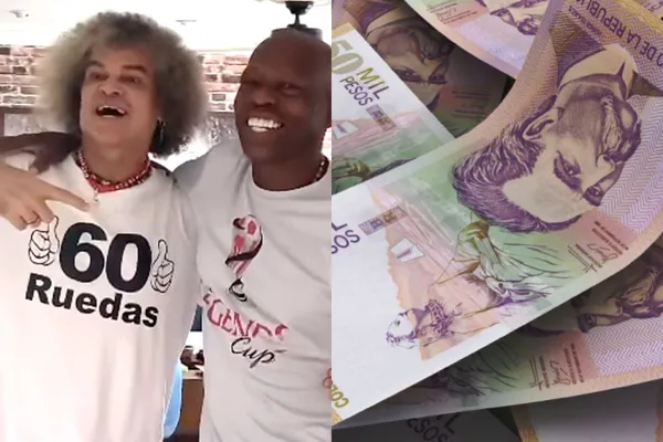 Los dos exfutbolistas e históricos de la Selección Colombia están aprovechando el momento de la tricolor para ganar millones.