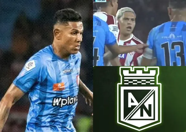 Los dos jugadores estuvieron presentes en el partido de Junior ante Unión Magdalena