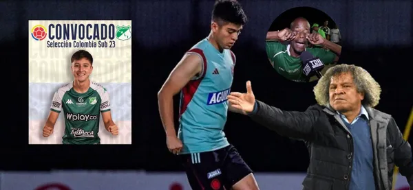 Los dos jugadores fueron convocados a la selección Colombia sub-23 al mando de Héctor Cárdenas