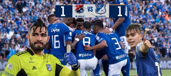 Los dos jugadores fueron de los más destacados por Millonarios ante Independiente Medellín