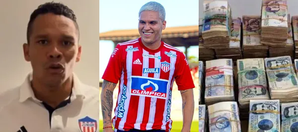 Los dos jugadores son los referentes del Junior y ganan millones en el club tiburón