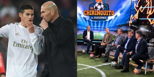 Los halagos para James Rodríguez ya vienen también de España, y se han molestado debido a su salida por la puerta de atrás, ocasionada por Zidane