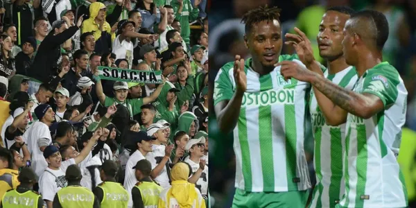 Los hinchas de Atlético Nacional saben que el cotejo ante Millonarios no se puede perder y por tanto fueron a meter presión a los jugadores y cuerpo técnico.