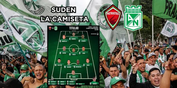 Los hinchas de Atlético Nacional dieron una lección. Foto de Noticias RCN y Twitter Datos Nacional.