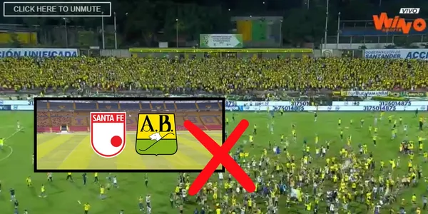 Los hinchas del Atlético Bucaramanga ingresaron a la cancha