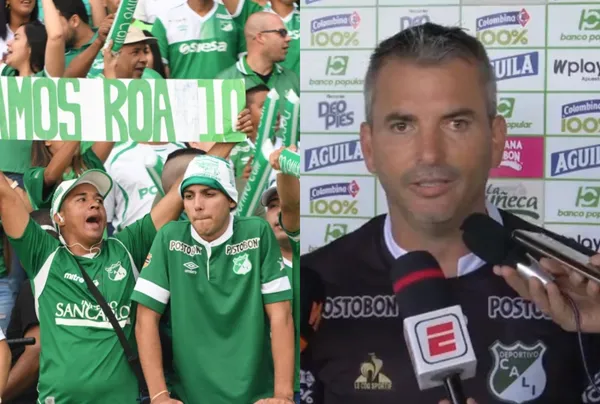 Los hinchas del Deportivo Cali reaccionaron en las redes sociales frente