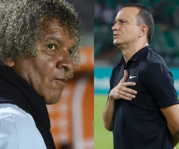 Los hinchas del equipo azul reclaman resultados y no aguantan más el proceso de Alberto Gamero.