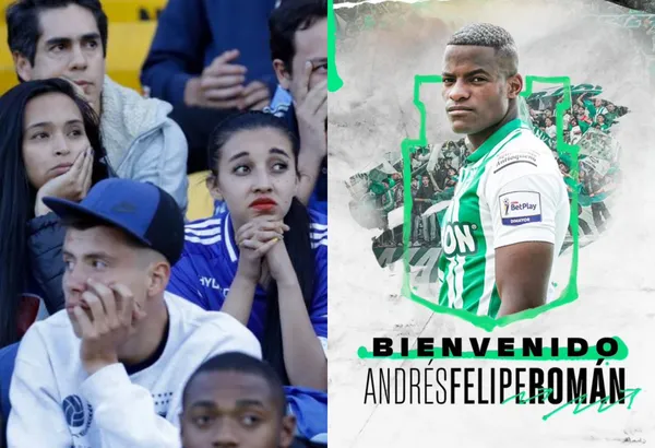 Los hinchas de Millonarios FC reaccionaron por la llegada de Andrés Felipe Román a Atlético Nacional.