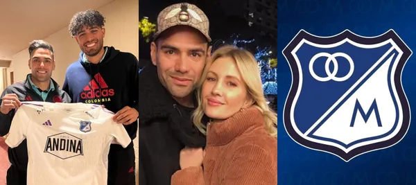 Los hinchas de Millonarios se ilusionaron con el fichaje de Radamel Falcao