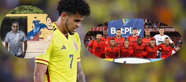 Los jugadores de América de Cali tuvieron un gran gesto con Luis Díaz