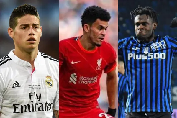 Los jugadores colombianos se siguen destacando en Europa y llegando a tener millonarias valoraciones