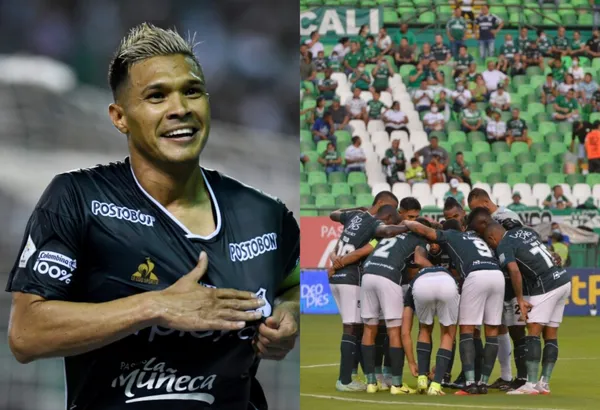 Los jugadores del Deportivo Cali se solidarizaron frente a la sanción que sufrió Teófilo Gutiérrez y mandaron un mensaje claro.