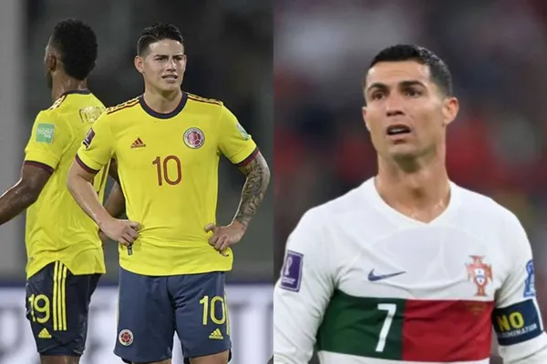 Los jugadores de la Selección Colombia nos dejaron sin Mundial y Cristiano les da una lección de patriotismo.