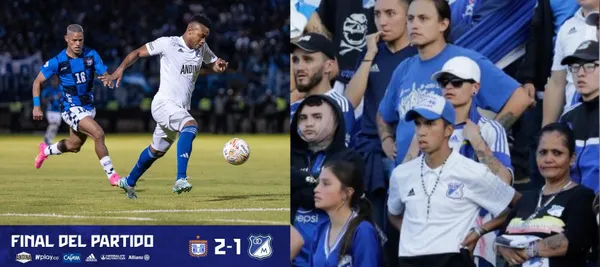 Los jugadores de Millonarios fueron humillados por Boyacá Chicó y tuvieron una insólita acción al final del partido