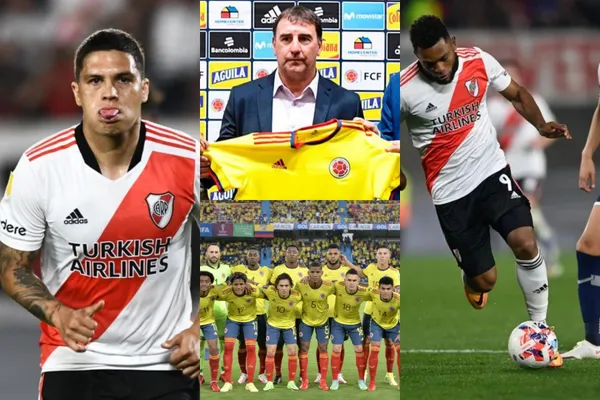 Los medios en Argentina han criticado la última actuación de Juan Fernando Quintero y Miguel Ángel Borja en el River Plate.