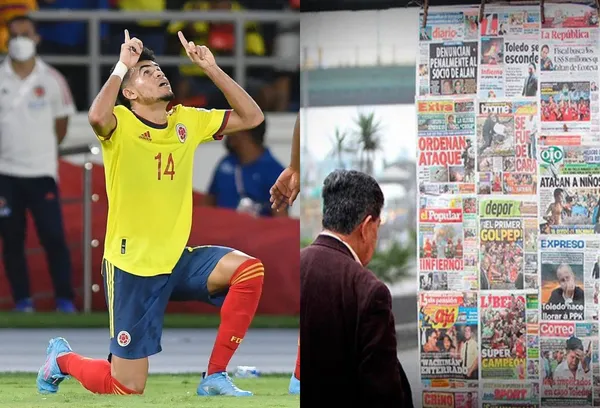 Los medios peruanos seguían de cerca a la Selección Colombia y no pararon de elogiar a Luis Díaz, pese a que son rivales directos.