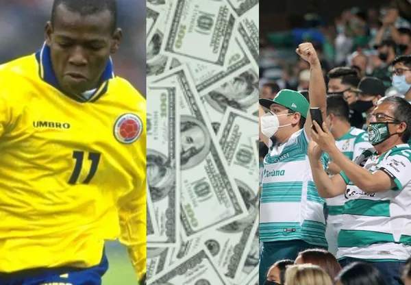 Los millones que pagó Santos Laguna por Harold Preciado están rindiendo sus frutos, incluso se pelea codo a codo con lo goleadores de la liga BBVA Mx.