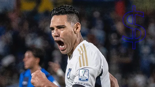 Los números hablaron más fuerte: Falcao y el adiós a Millonarios. Foto: Instagram
