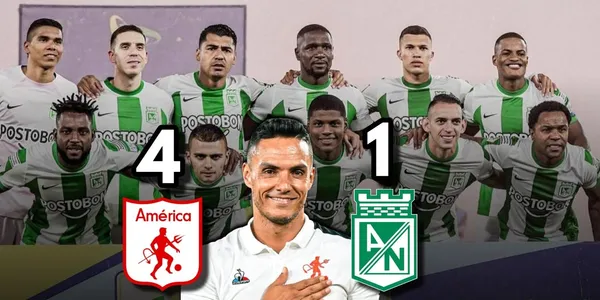 Lucas González le pasó por encima con el América de Cali a Atlético Nacional.