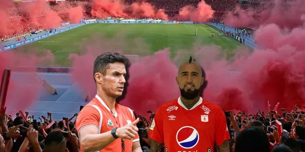 Lucas González y Arturo Vidal