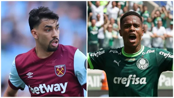 Lucas Paquetá y Jhon Arias - Imágenes creadas con IA