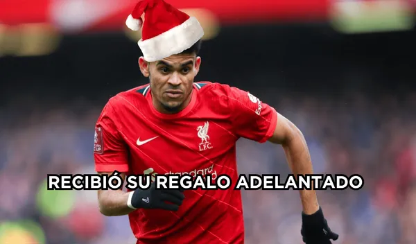 Lucho Díaz y el mejor regalo que le dio Liverpool por navidad.