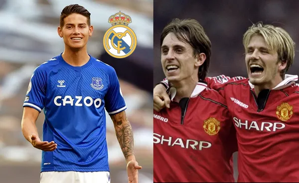 Luego de la salida del Real Madrid por la puerta de atrás habló un ídolo del Manchester United sobre James Rodríguez y lo elogió de esta forma