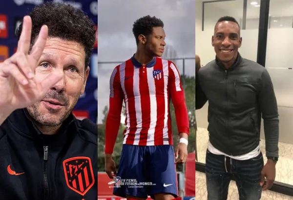Luis Amaranto Perea no para de recibir buenas noticias por estos días y Diego Simeone lo hizo alegrar.