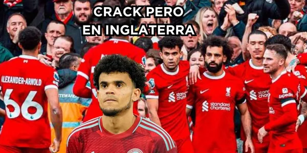 Luis apenas llegó a Liverpool la rompió.