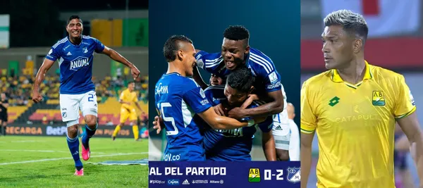 Luis Carlos Ruiz debutó en liga con Millonarios goleando a Atlético Bucaramanga